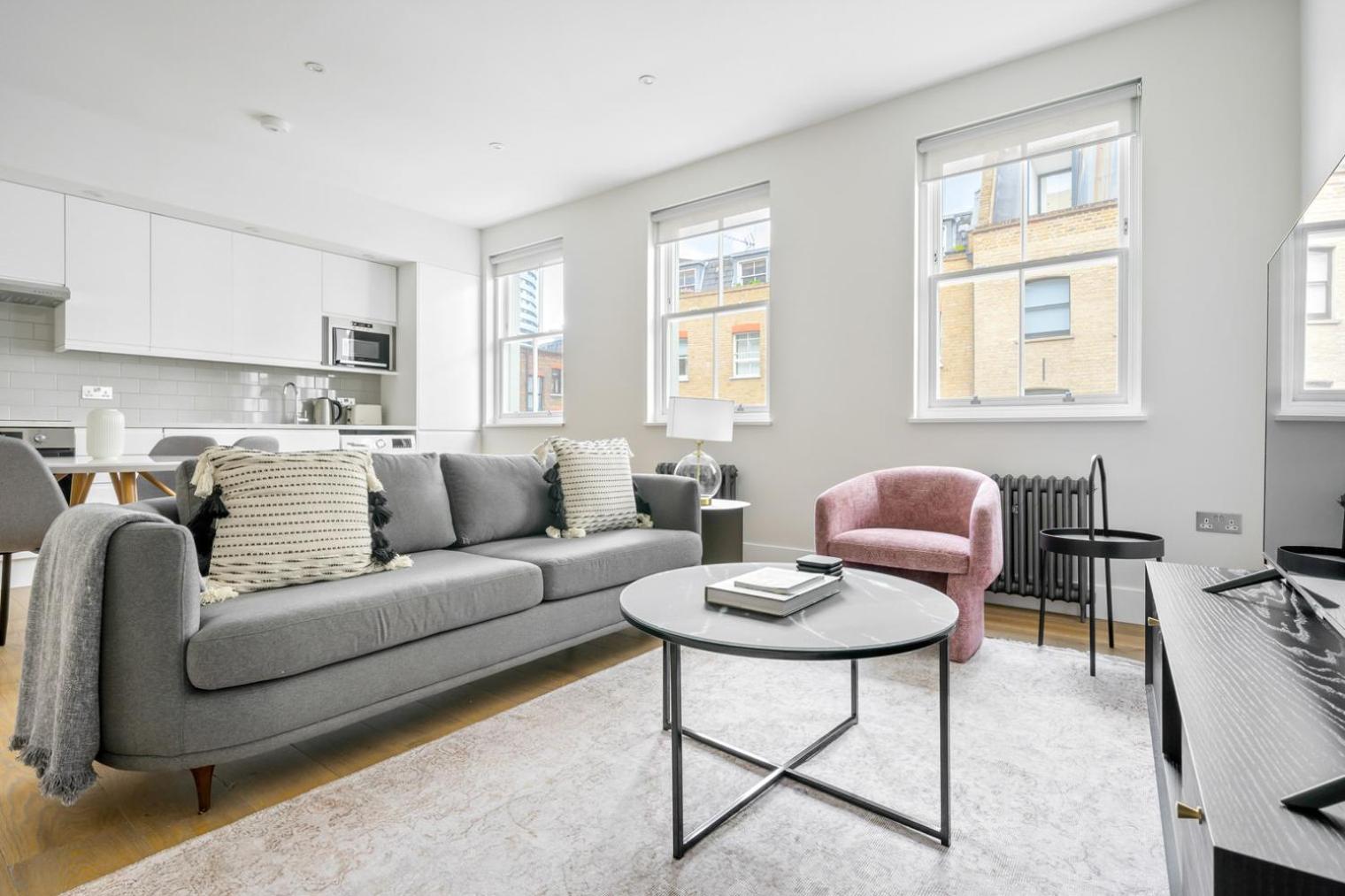 Blueground Waterloo New Build Terrace Lon-122 Apartment London